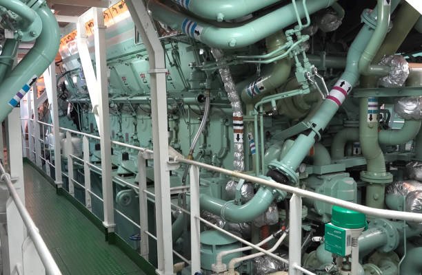 Engine cooling and fuel lines